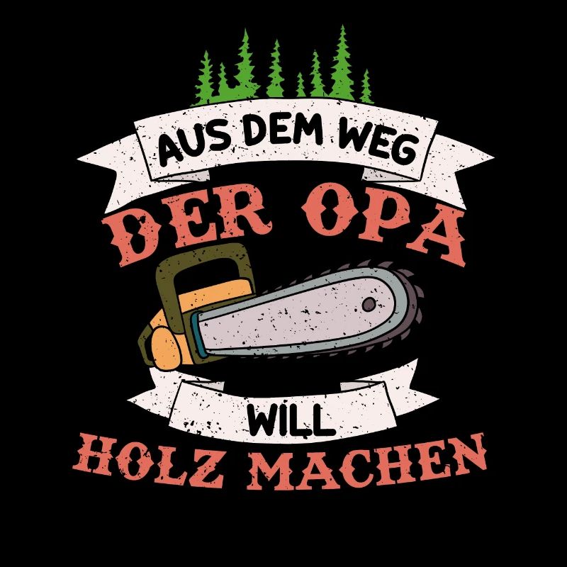 Aus Dem Weg Der Opa Will Holz Machen