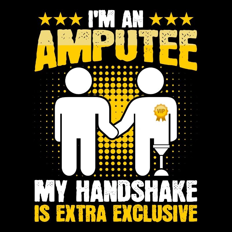 Amputated handshake leg-arm prosthesis with