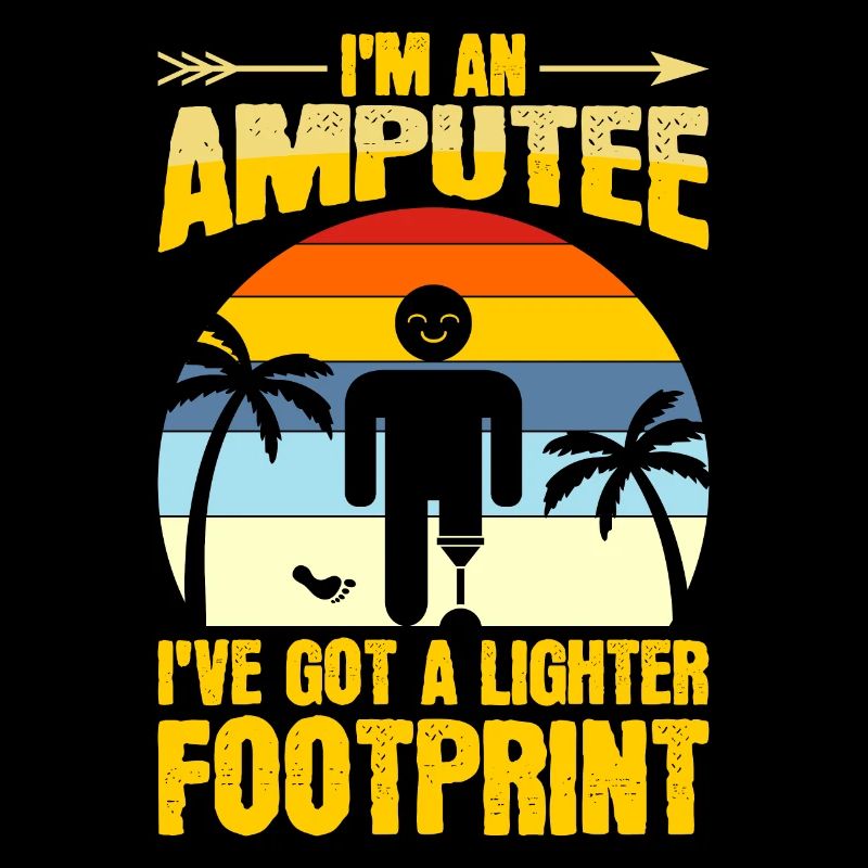 Bras jambe amputé léger