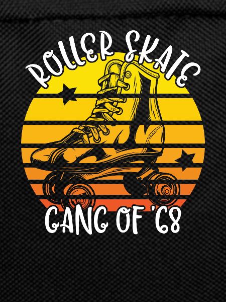 Rollschuhfahrer Rollerskates Rollschuh Gang 1968