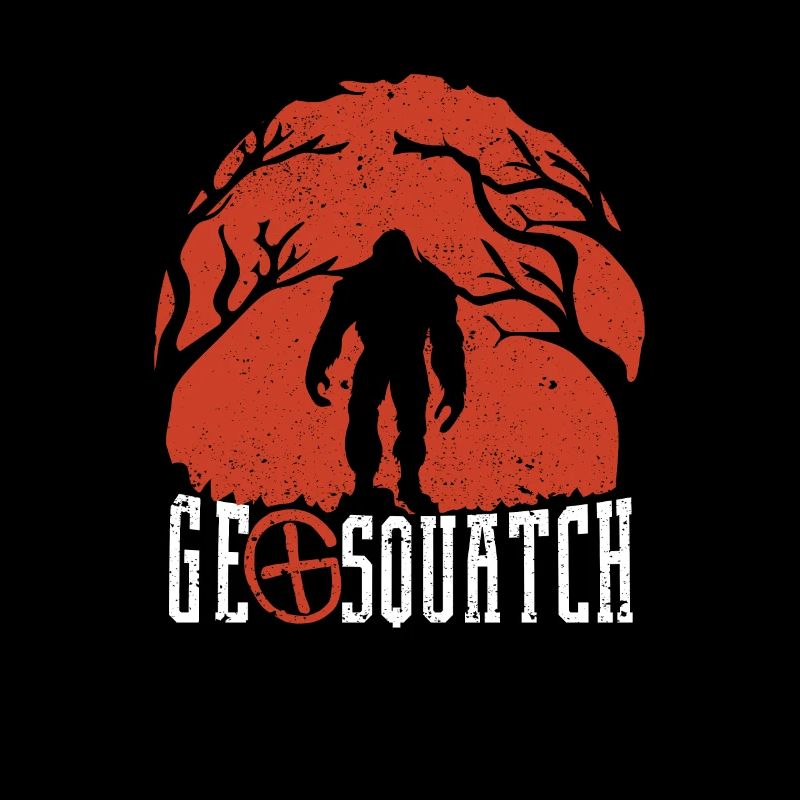 Geosquatch Funny Geocaching Sasquatch Outside