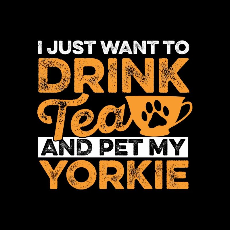 Tee Trinken Haustier Yorkie Chai Trinker Tee