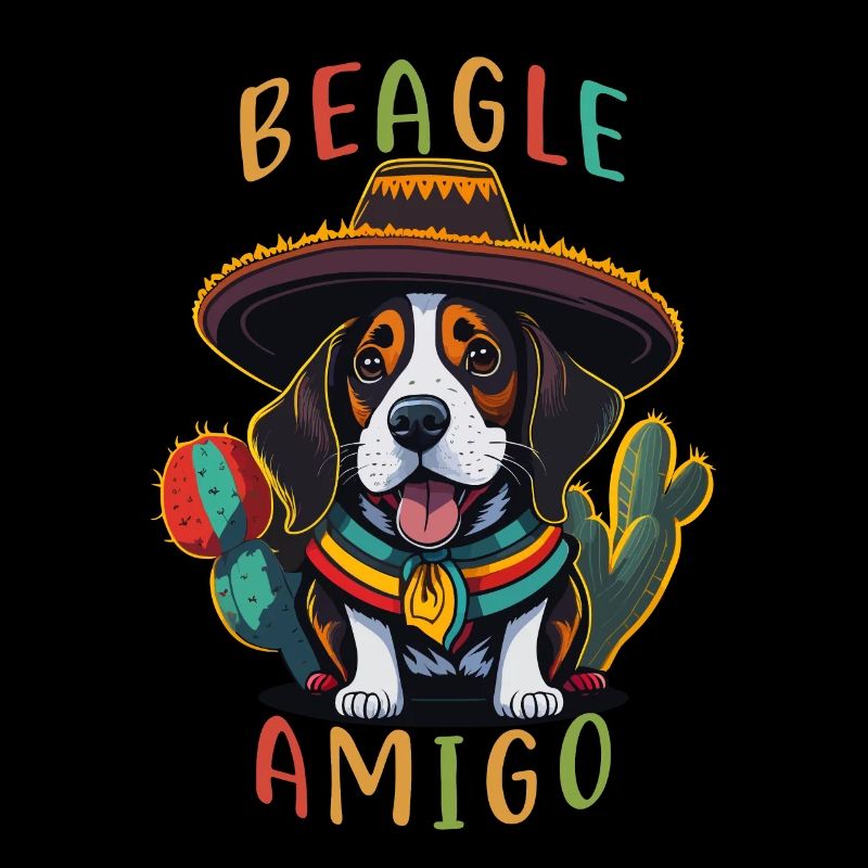 Beagle Amigo Mexican Sombrero Beagle