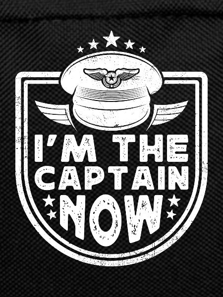 I'm the Captain now