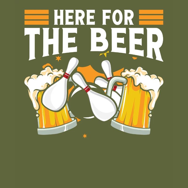 Conception de bowling à bière
