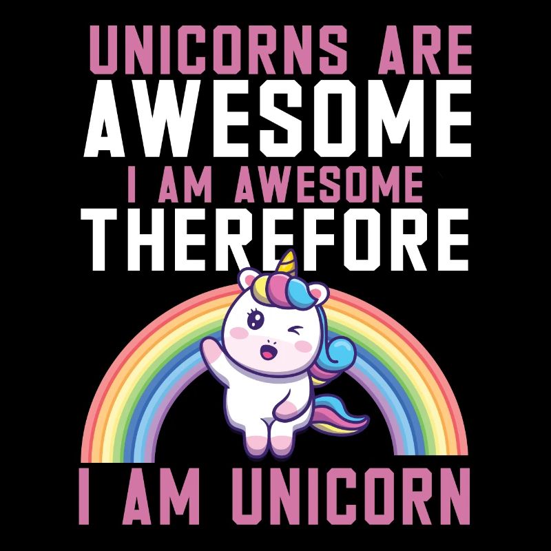 Lustiger Einhorn Spruch I Einhörner