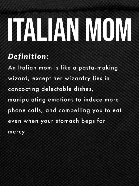 Italian Mom Saying English