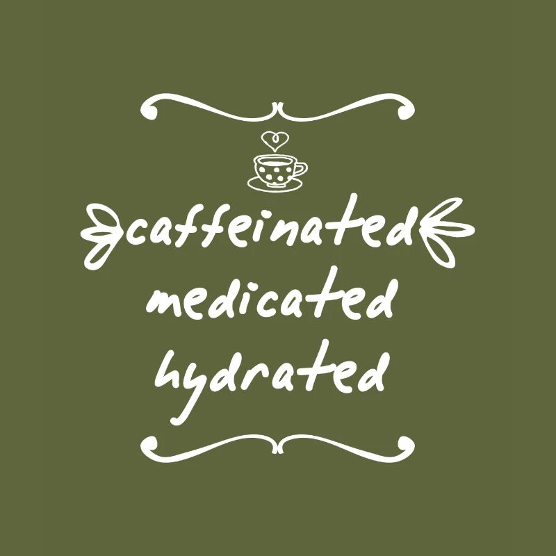 Caffeinated Medicated Hydrated