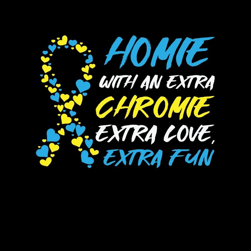 Welt-Down-Syndrom-Tag Awareness Ribbon