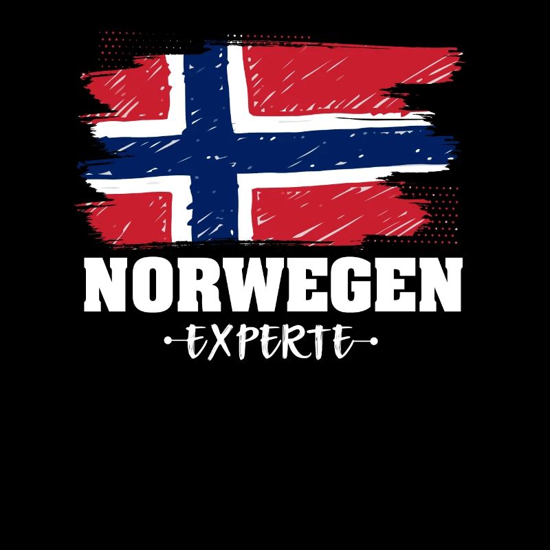 Norwegen Experte Flagge Urlaub Geschenk