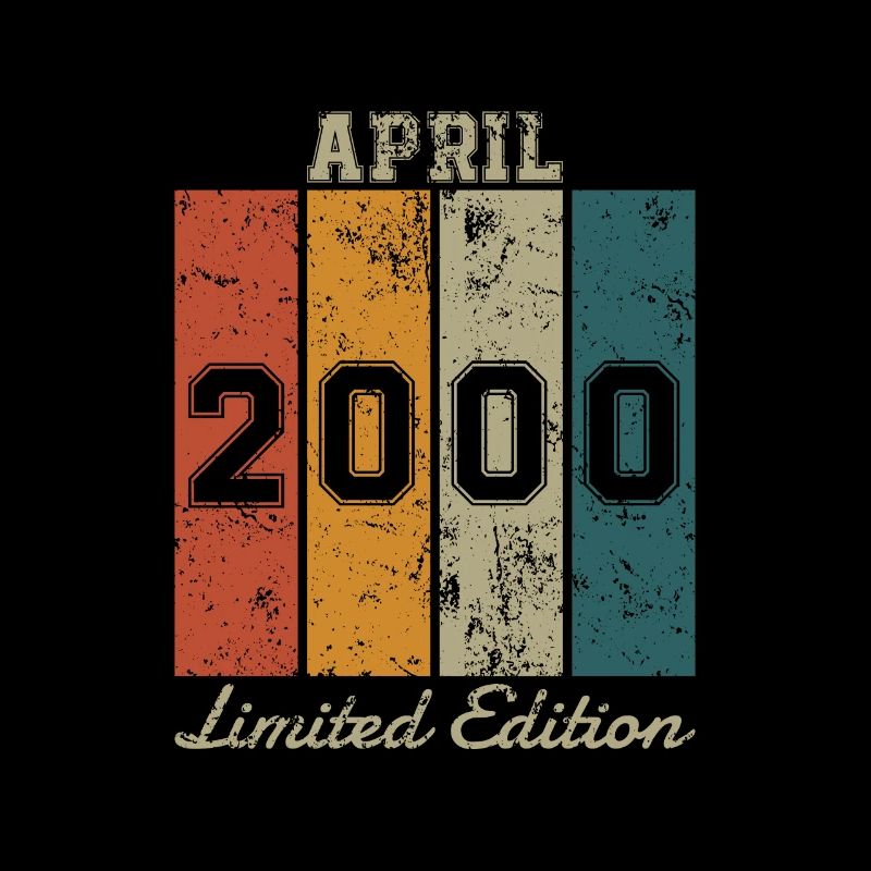 Geburtstag: April 2000 - Limited Edition Retro