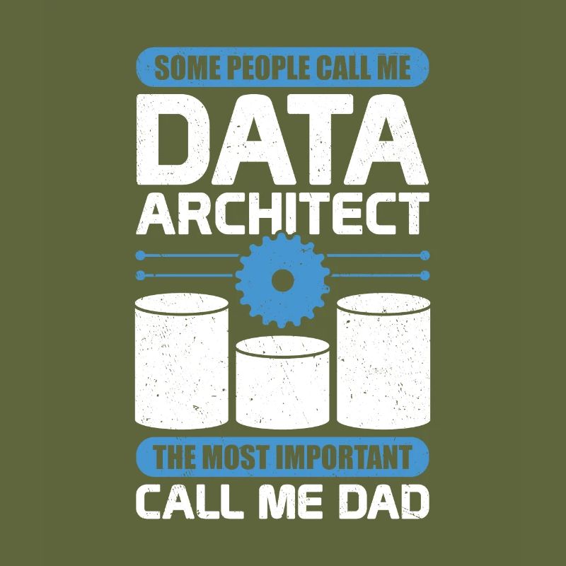 Data Architecture Database Architect Dad Gift