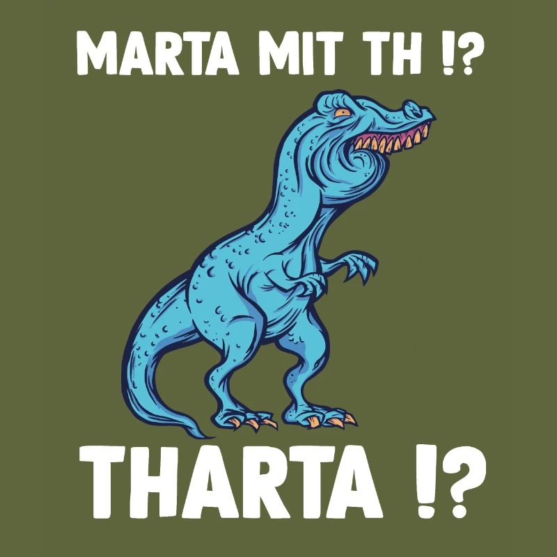 Marta oder Martha T-Rex Dinosaurier Meme