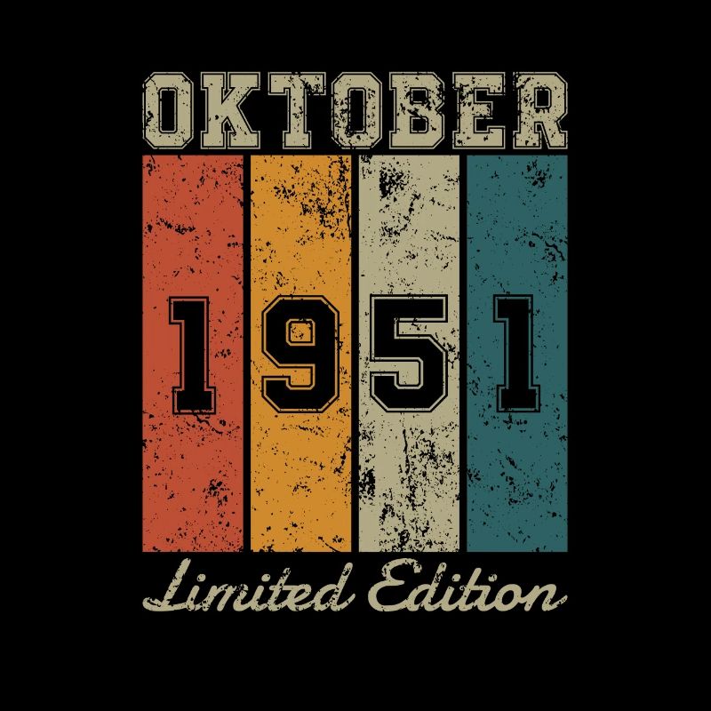 Date de naissance : Octobre 1951 - Edition Limitée Rétro