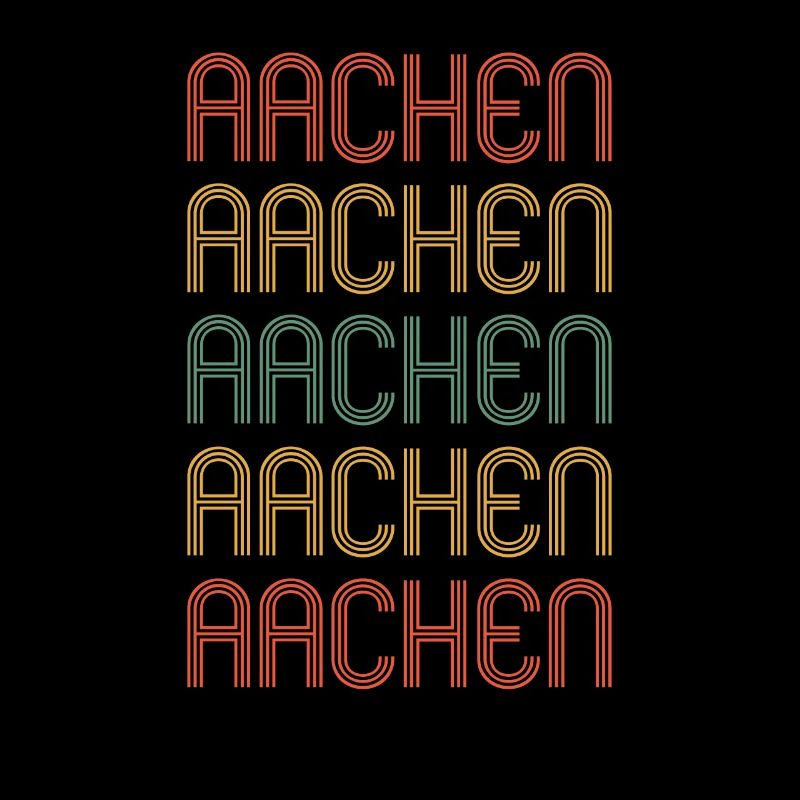 Aachenerin Aachener Aix-la-Chapelle