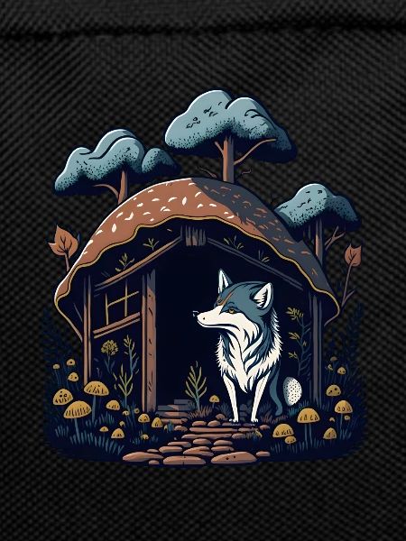 Mushroom Home Wolf