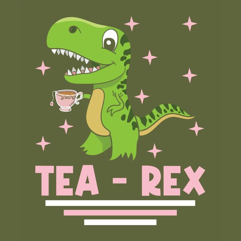 Dinosaurier Tea Rex Jungen Mädchen Saurus Geschenk