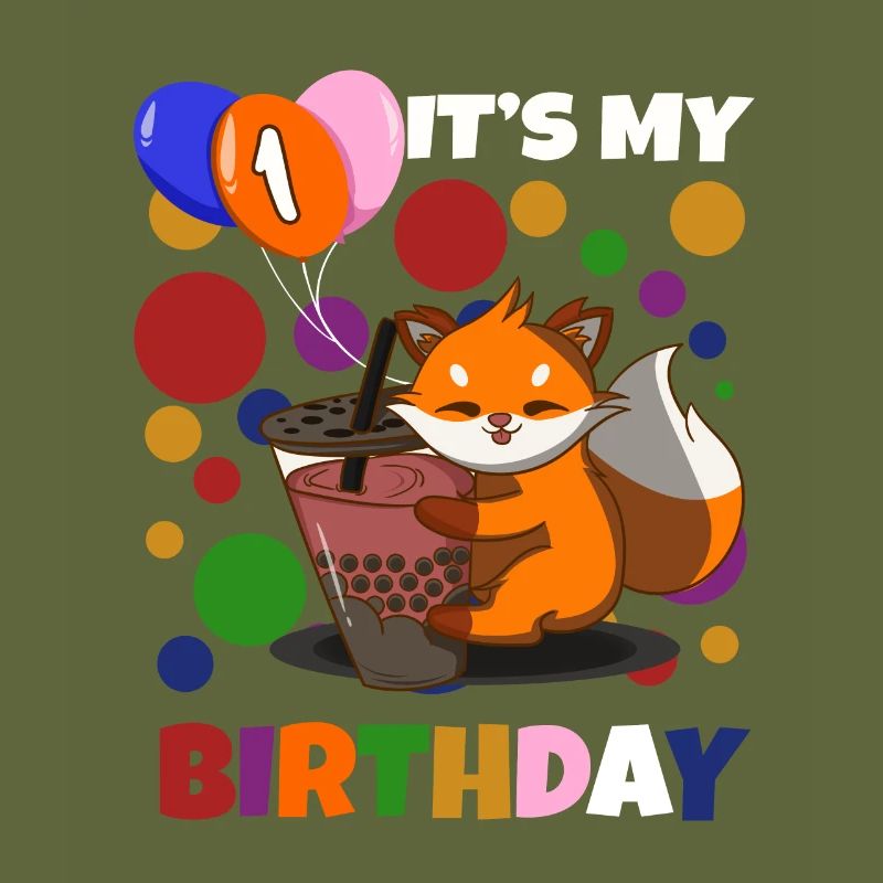 1st Birthday Fox