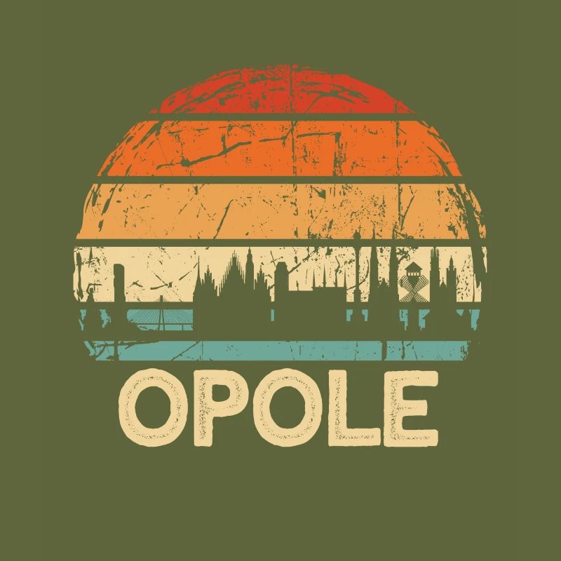 Polen Opole Skyline