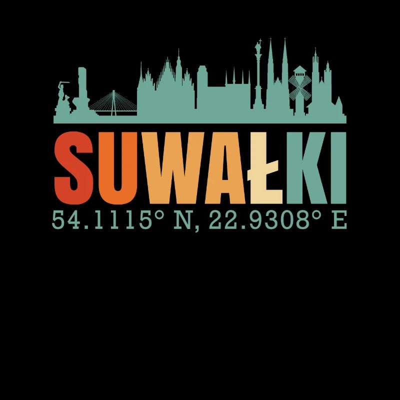 Polen Suwalki Skyline