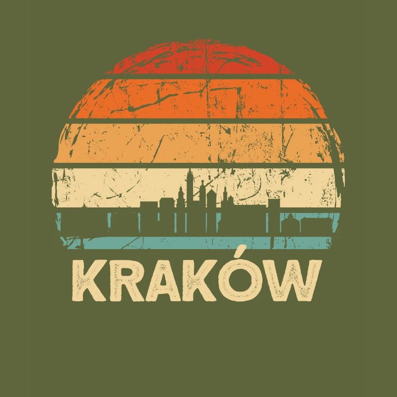 Poland Krakow Skyline