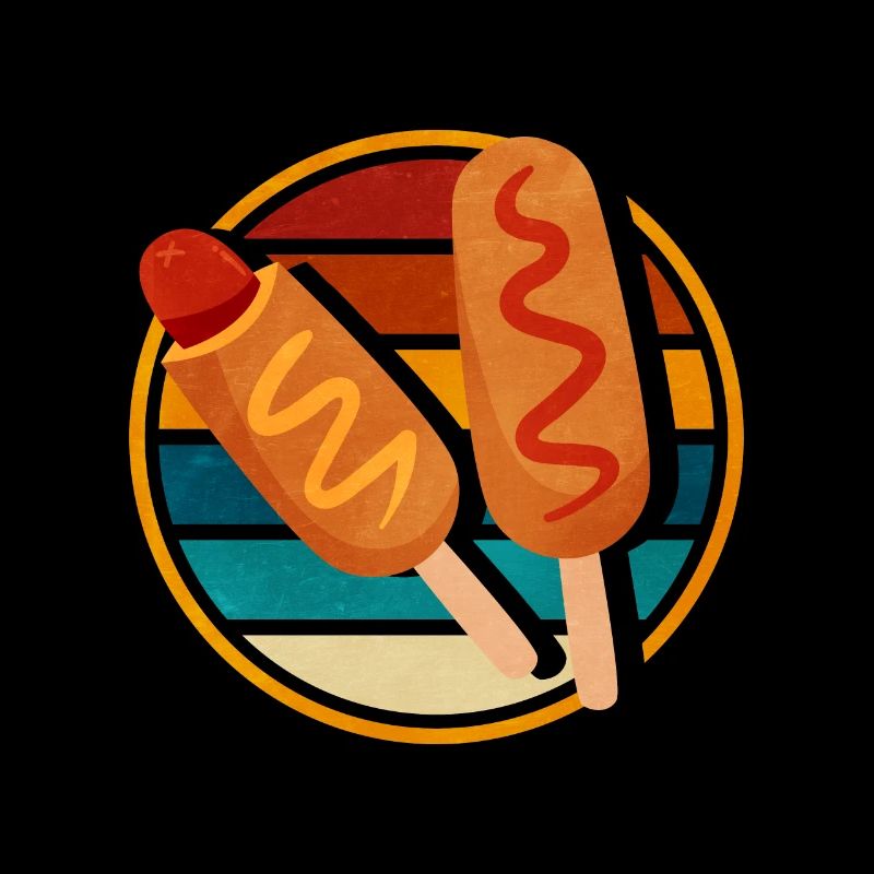 Retro Corn Dog