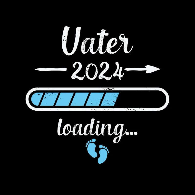 Vater 2024 Loading Schwangerschaft Papa Vater