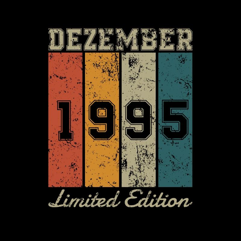 Geburtstag: Dezember 1995 - Limited Edition Retro