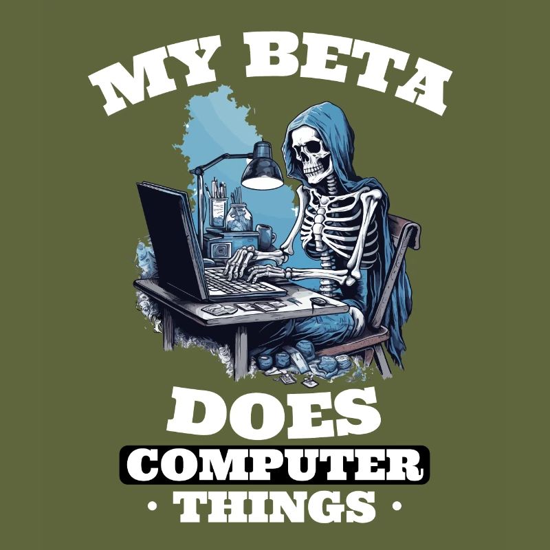 Mein Beta macht Computerdinge Programmierer