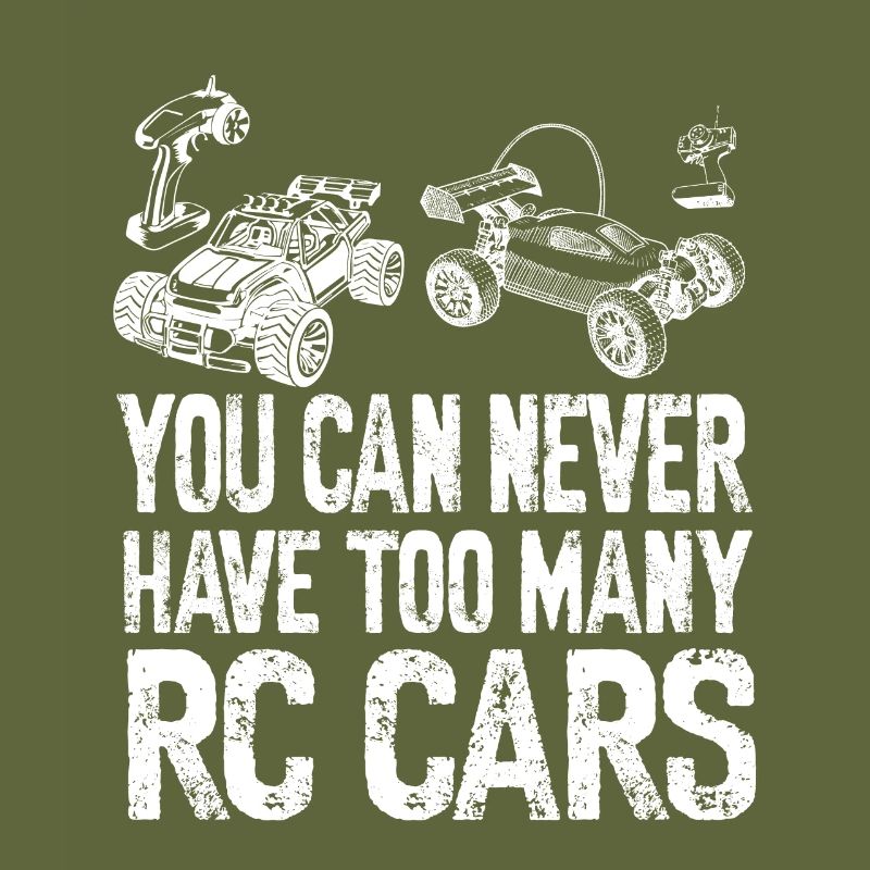 RC Auto Hobby Spruch Ferngestuertes Auto