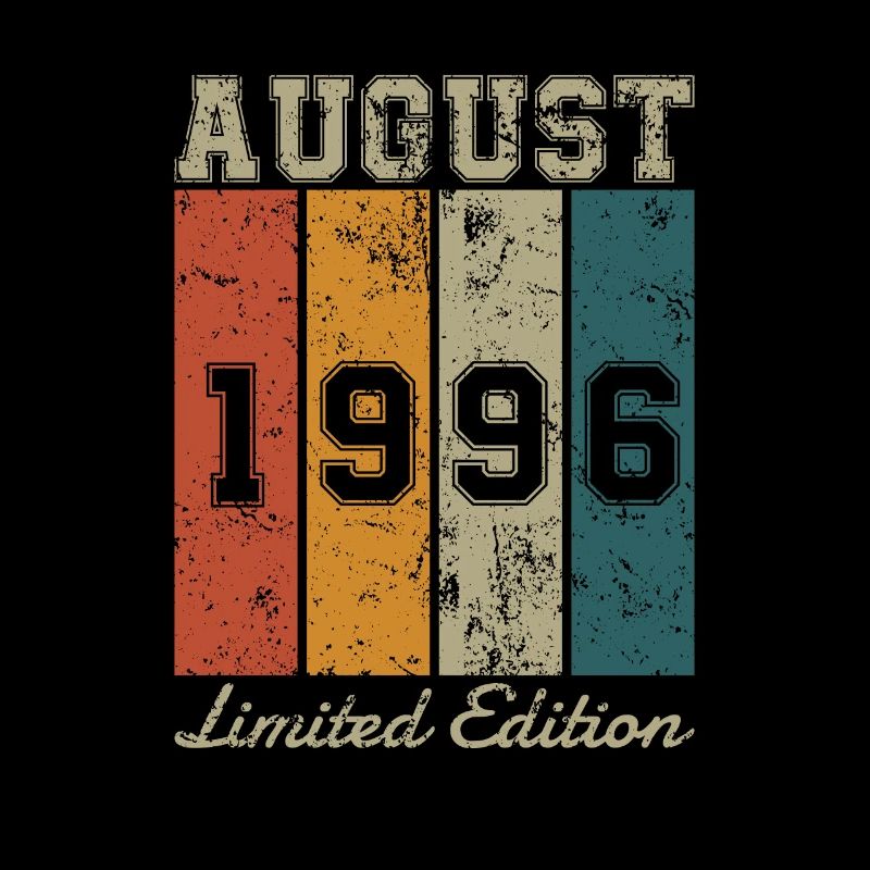 Geburtstag: August 1996 - Limited Edition Retro