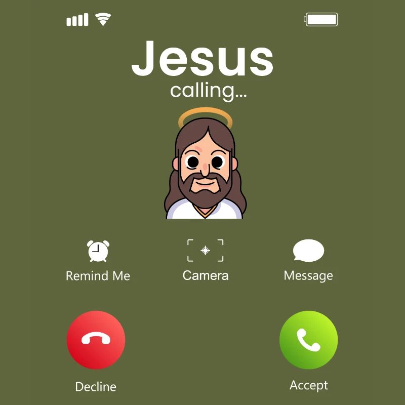 Jesus ruft an