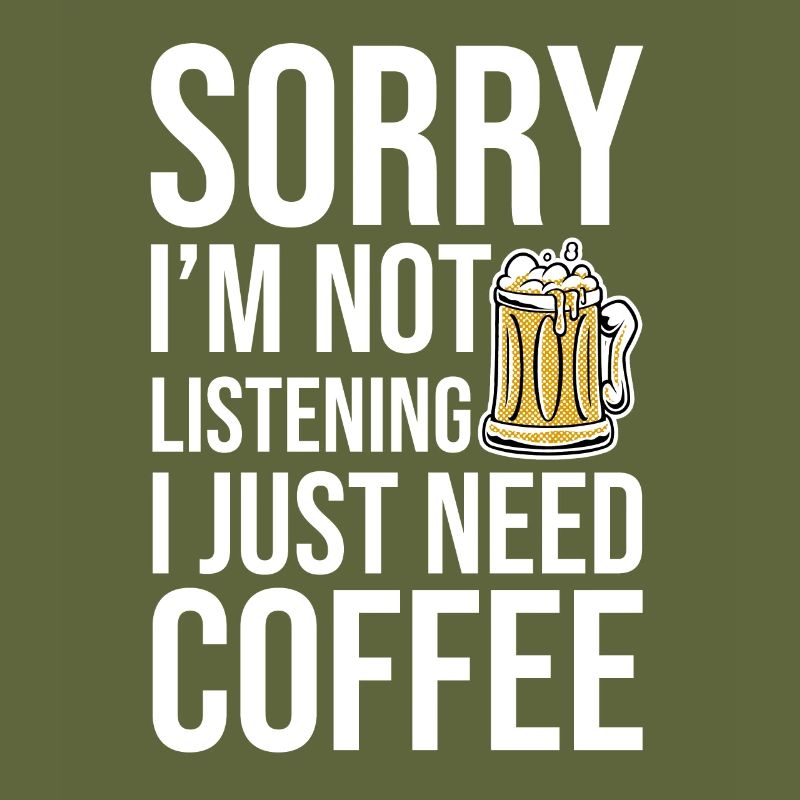 Désolé de ne pas écouter, j’ai juste besoin de café 2