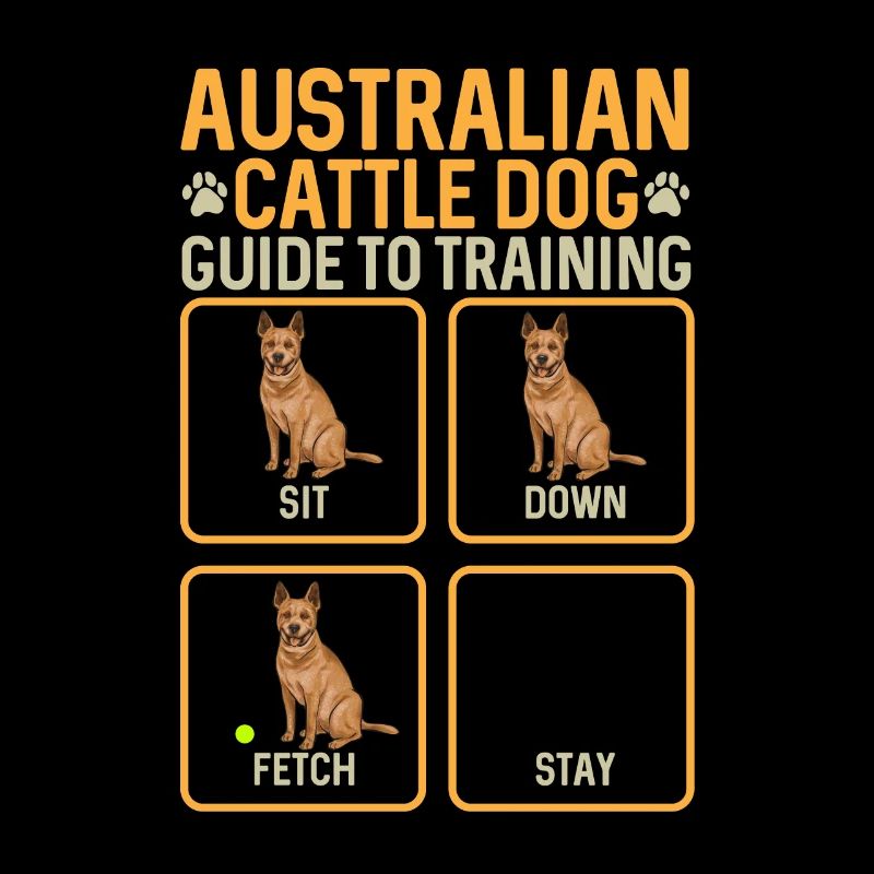 Bouvier australien Red Blue Heeler