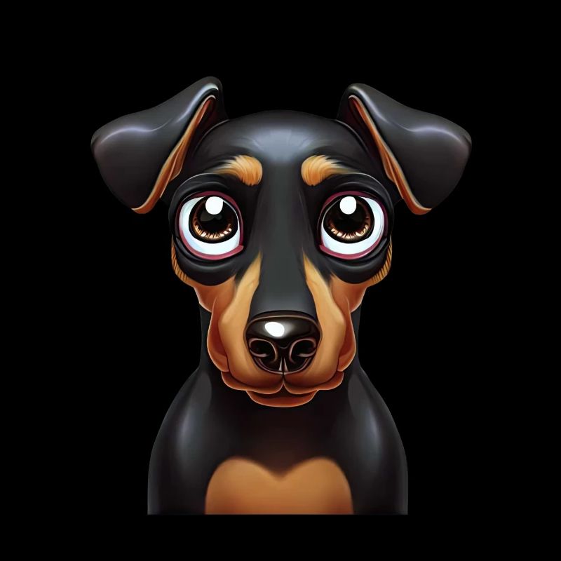 Delightful Doberman Pawsomeness