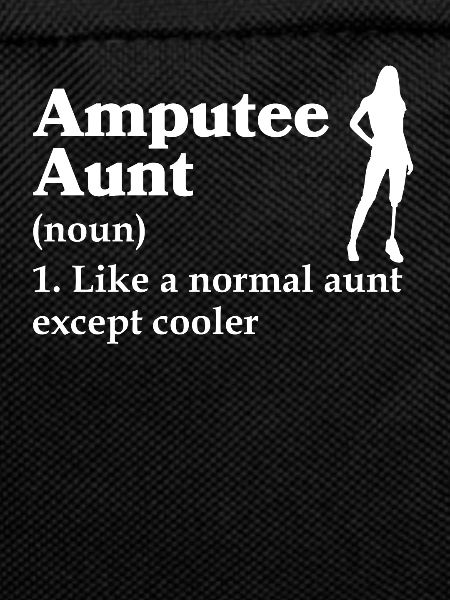 Amputated Leg Prosthesis Gift