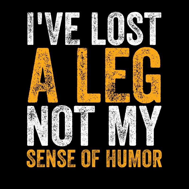 Cadeau de prothèse de jambe amputée