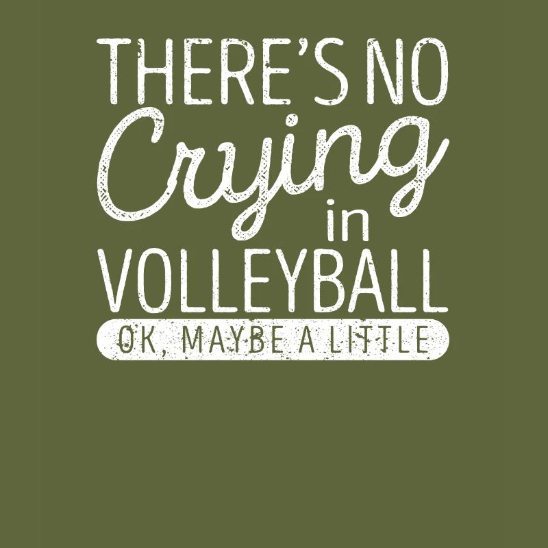 Im Volleyball wird nicht geweint, vielleicht ein