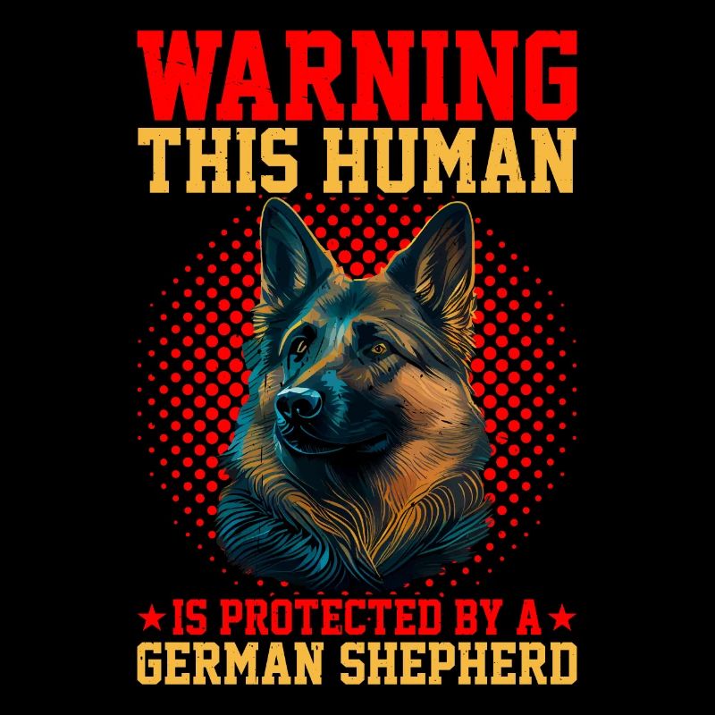 This Human Is Protected By A German Shepherd 12