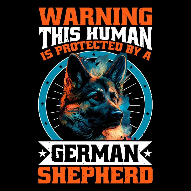 This Human Is Protected By A German Shepherd 13