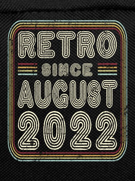 Birthday August 2022 Retro Gift