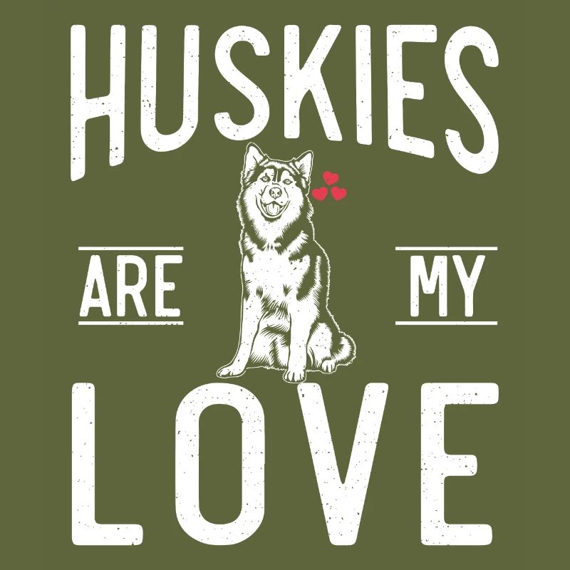 Husky-Hunde-Geschenke