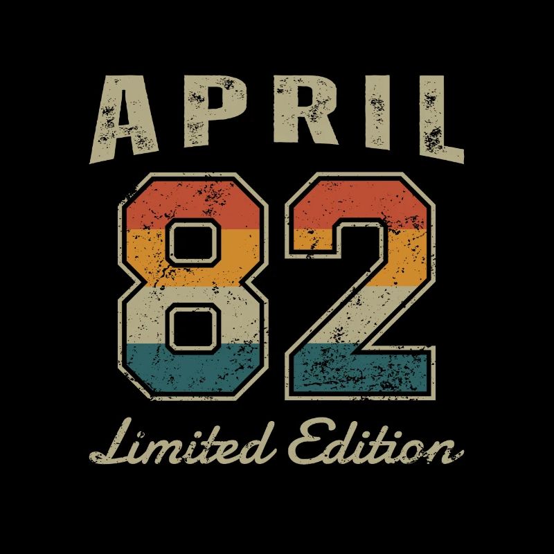 Geburtstag: April 1982 - Limited Edition Retro