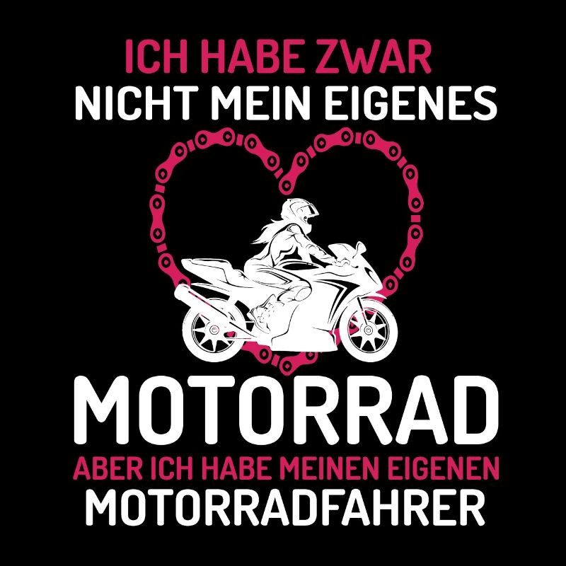 Ich H Meinen Eigenen Motorradfahrer