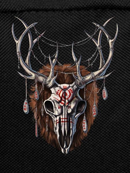 Wendigo Skull