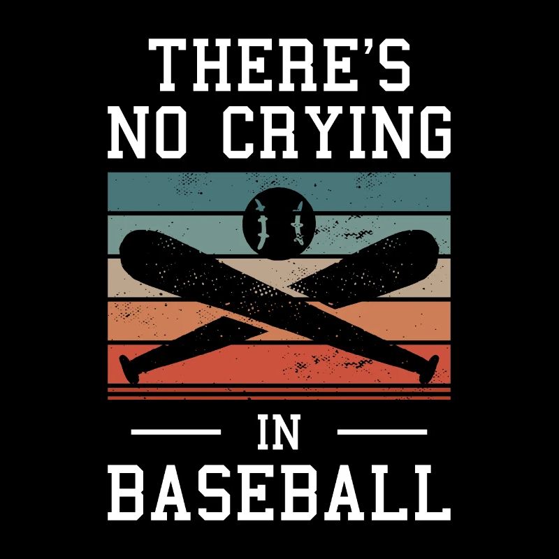 Rétro Il n’y a pas de pleurs dans Softball Softballer