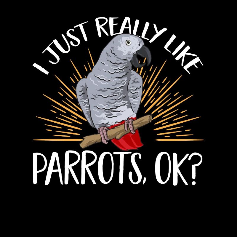 Graupapagei African Grey Parrot Papagei