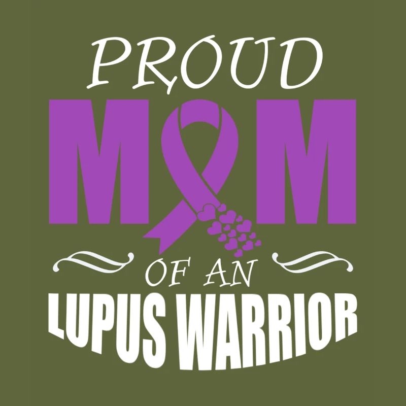 Lupus Awareness Stolze Mutter Eines Lupus-kriegers