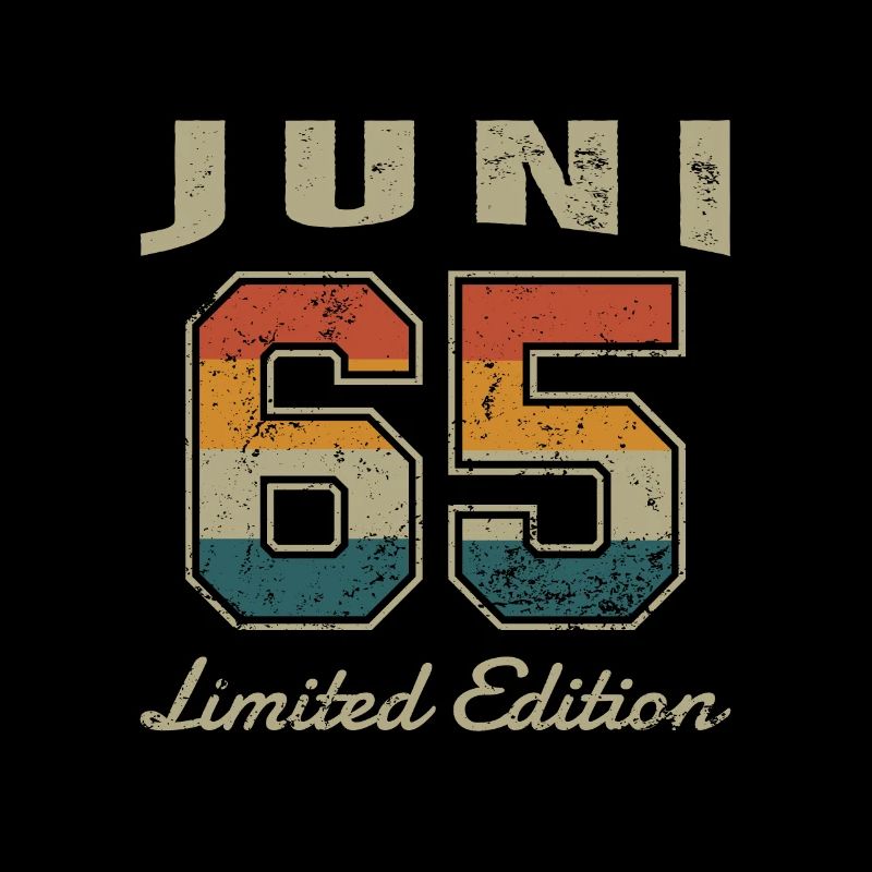 Geburtstag: Juni 1965 - Limited Edition Retro