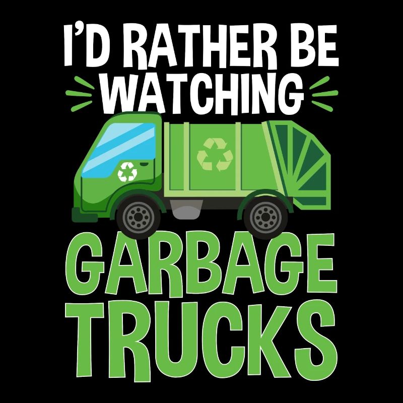 Garbage trucks, garbage day, garbage collection